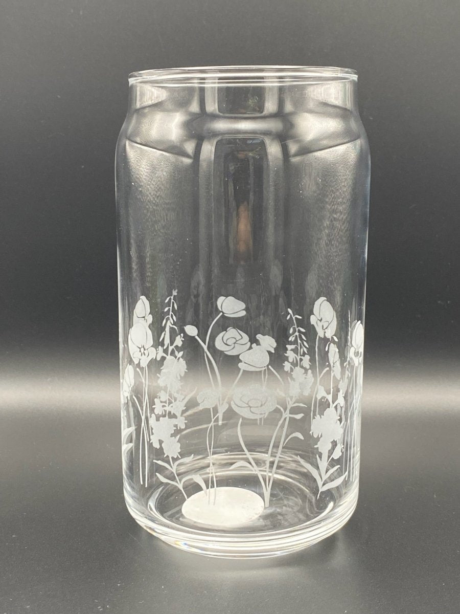 Floral Drinkware - Poppies and Fireweed - Crosby Girls Crafts