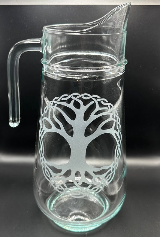 Full Tree of Life Pitcher - Crosby Girls Crafts