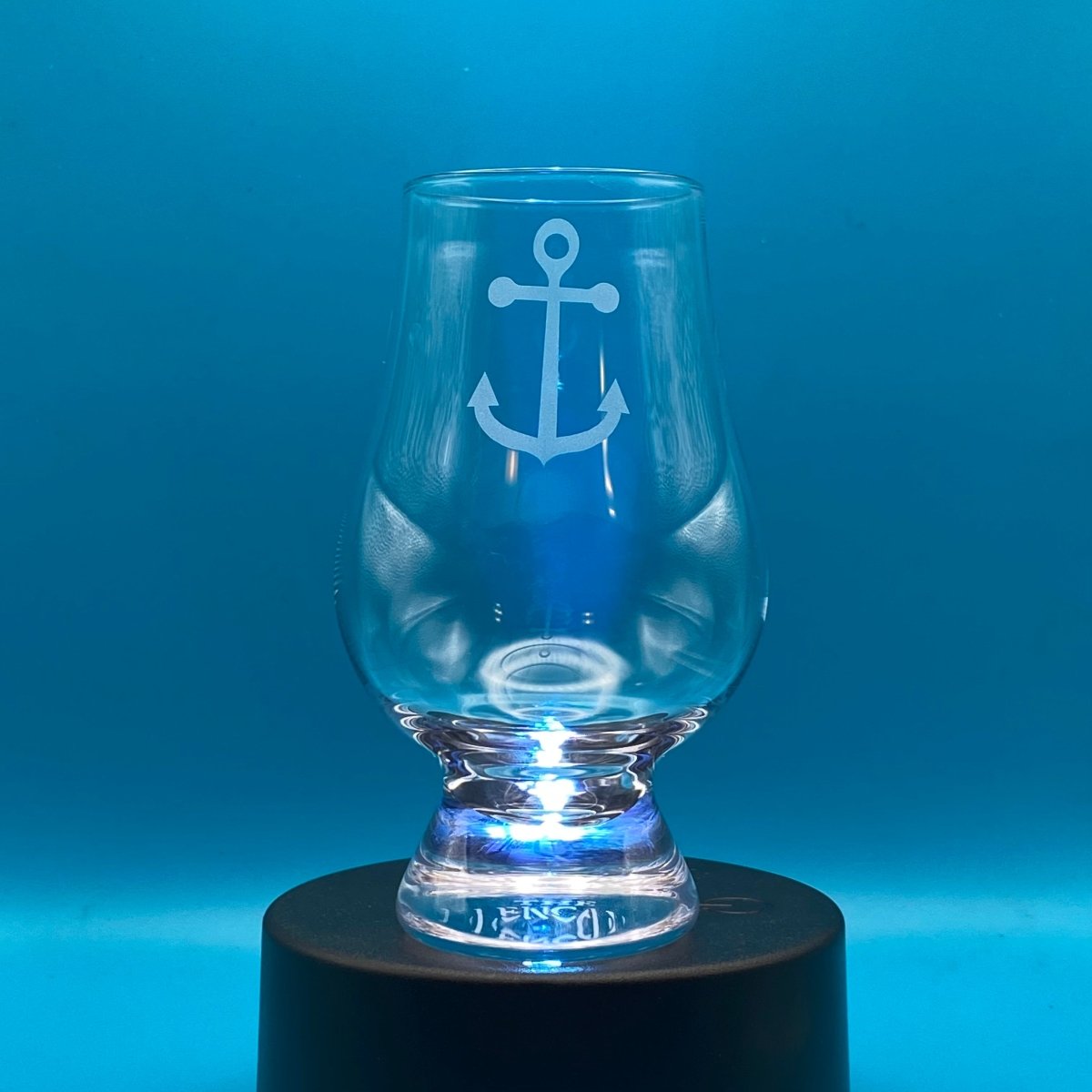 Glencairn Tasting Glass - Anchor - Crosby Girls Crafts