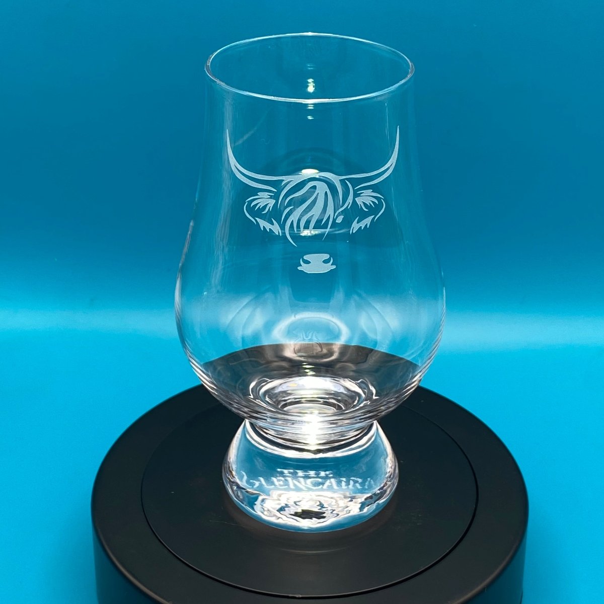 Glencairn Tasting Glass - Highland Coo, Wispy - Crosby Girls Crafts