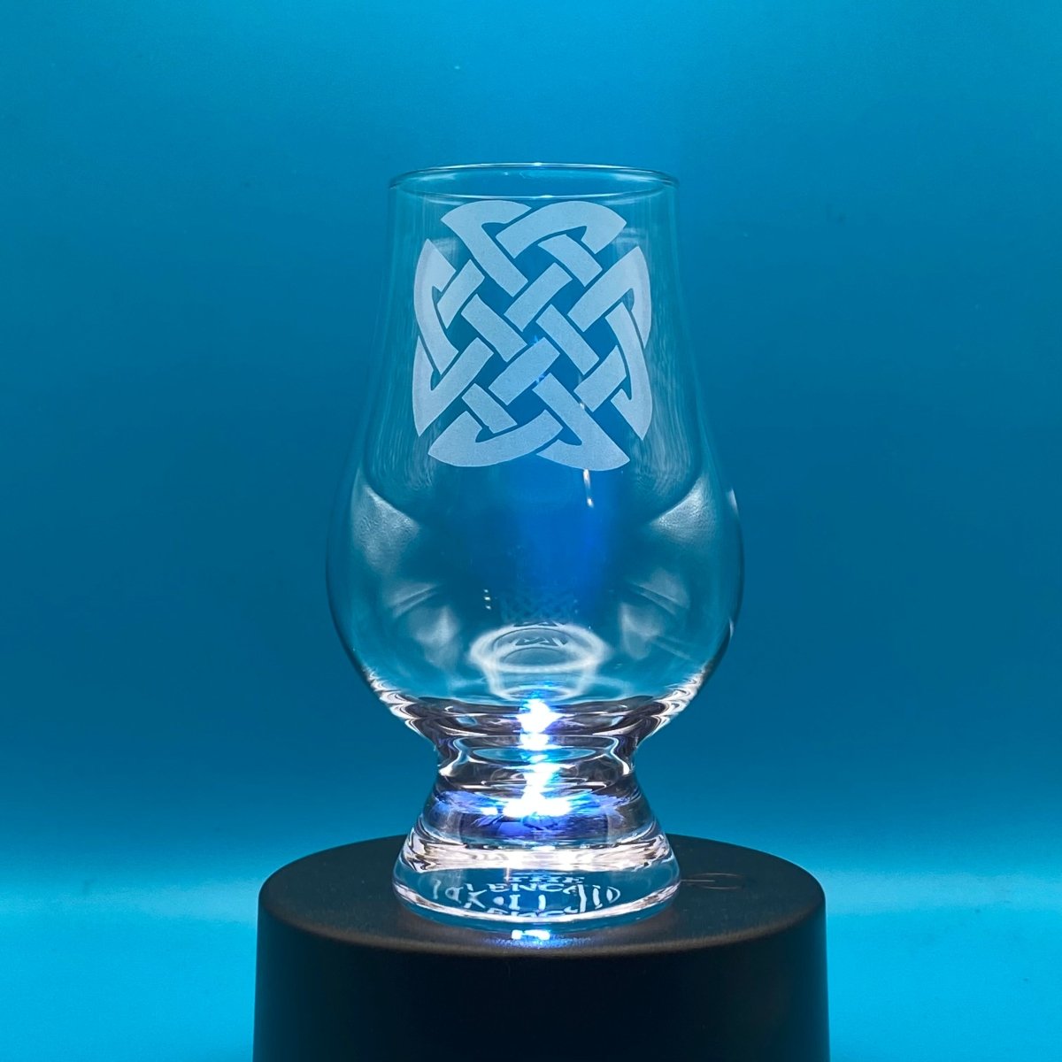 Glencairn Tasting Glass - Large Square Knot - Crosby Girls Crafts