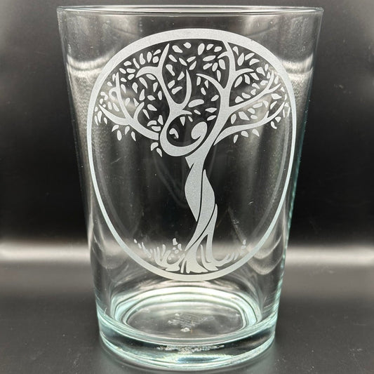 Leafy Lady Tree of Life Vase - Crosby Girls Crafts