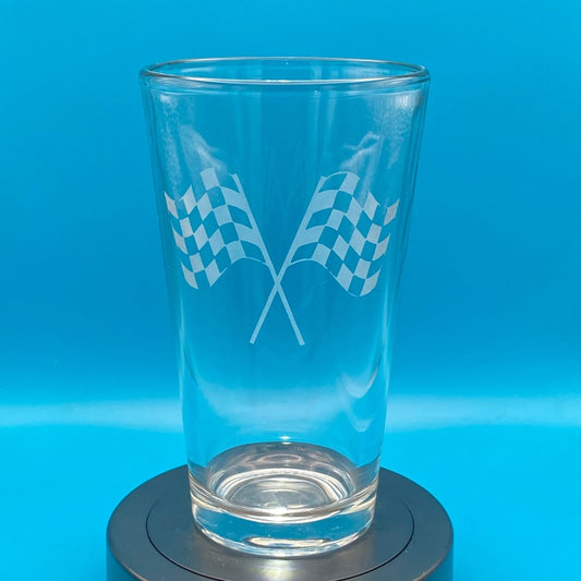 Miscellaneous Drinkware - Race Flags Design - Crosby Girls Crafts