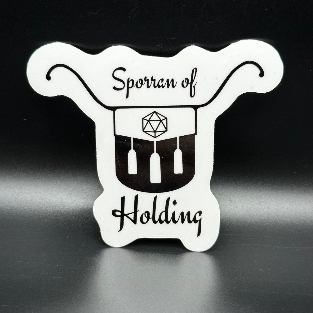 Sporran of Holding Sticker - Crosby Girls Crafts