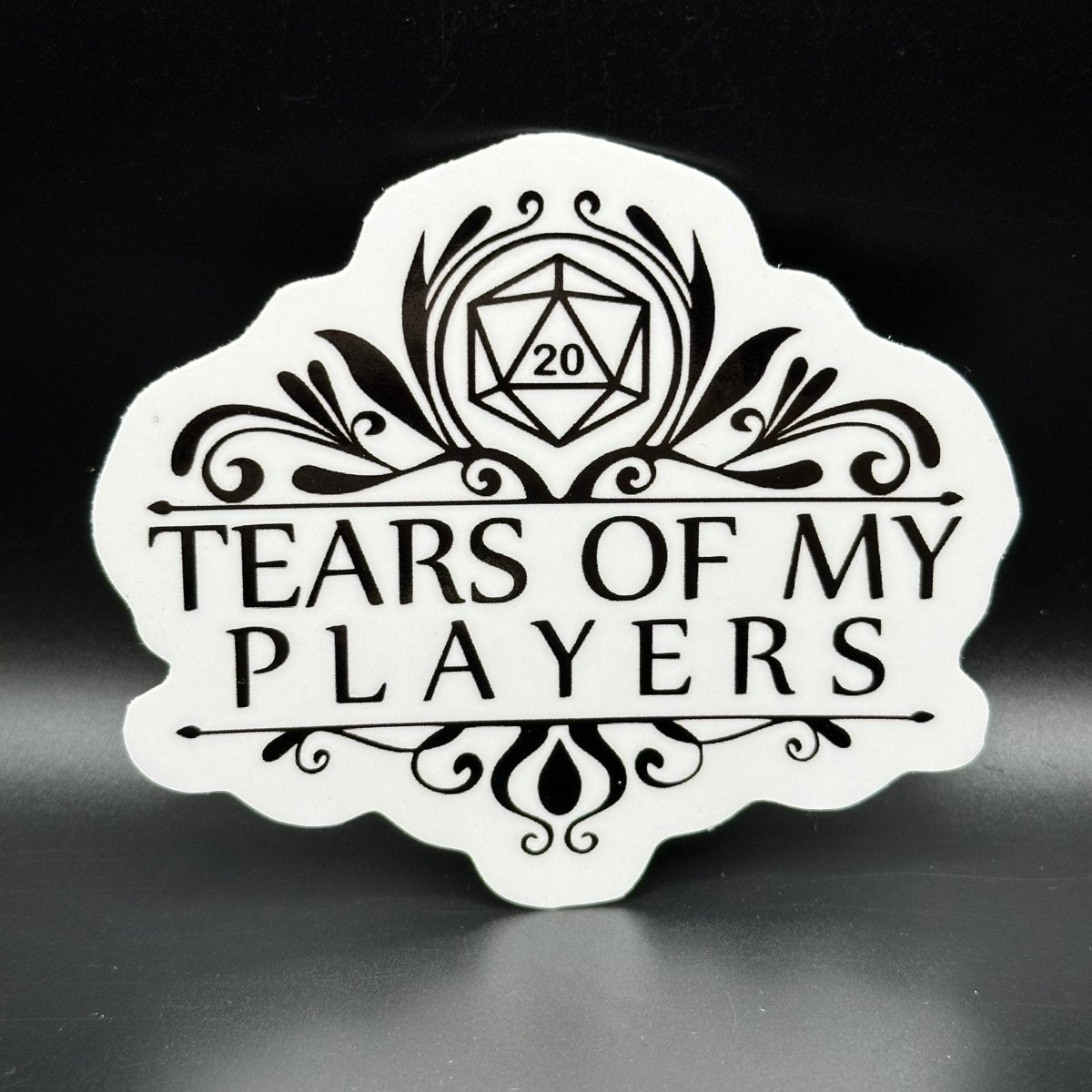 Tears of My Players Sticker - Crosby Girls Crafts