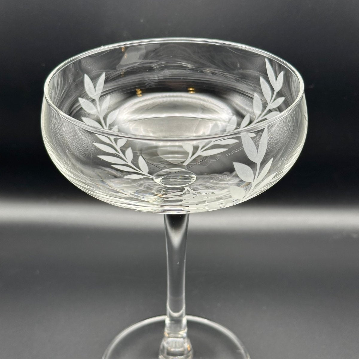 Vine Champagne Coupe - Crosby Girls Crafts